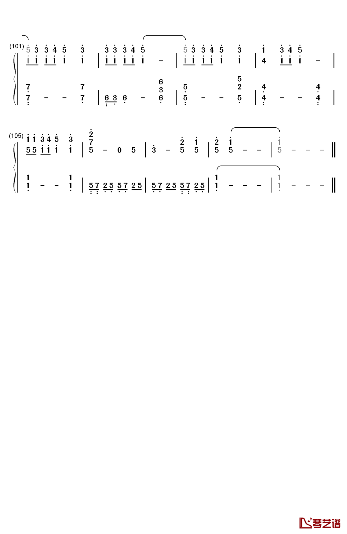 welcome to the black parade钢琴简谱-数字双手-my chemical romance6