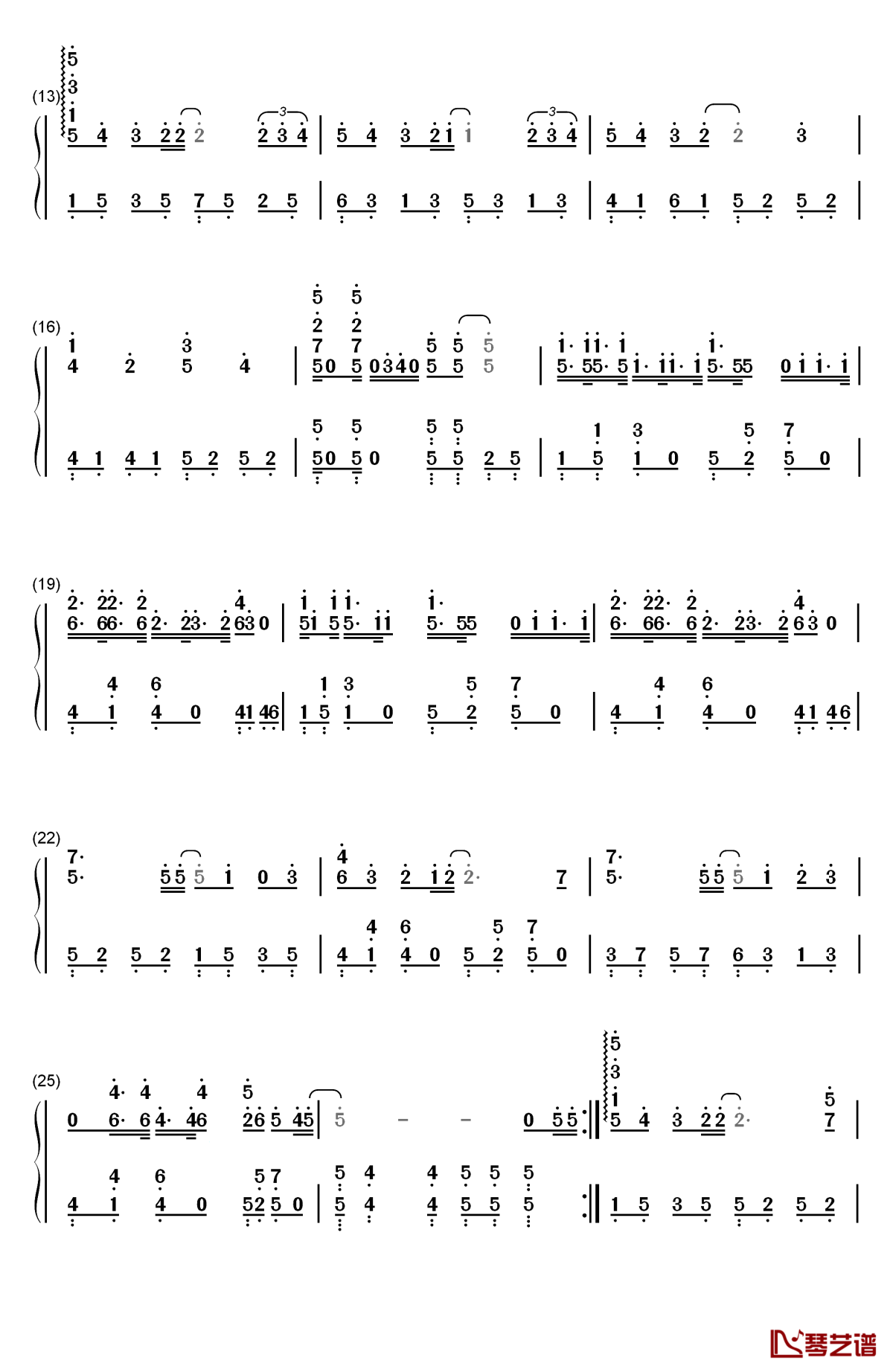 sentimental steps钢琴简谱-数字双手-μ's2