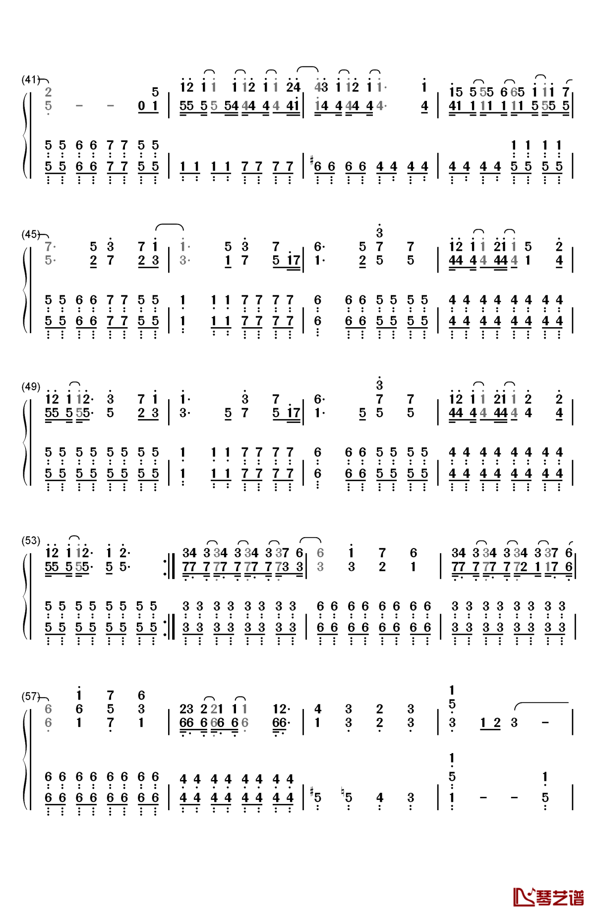 welcome to the black parade钢琴简谱-数字双手-my chemical romance3