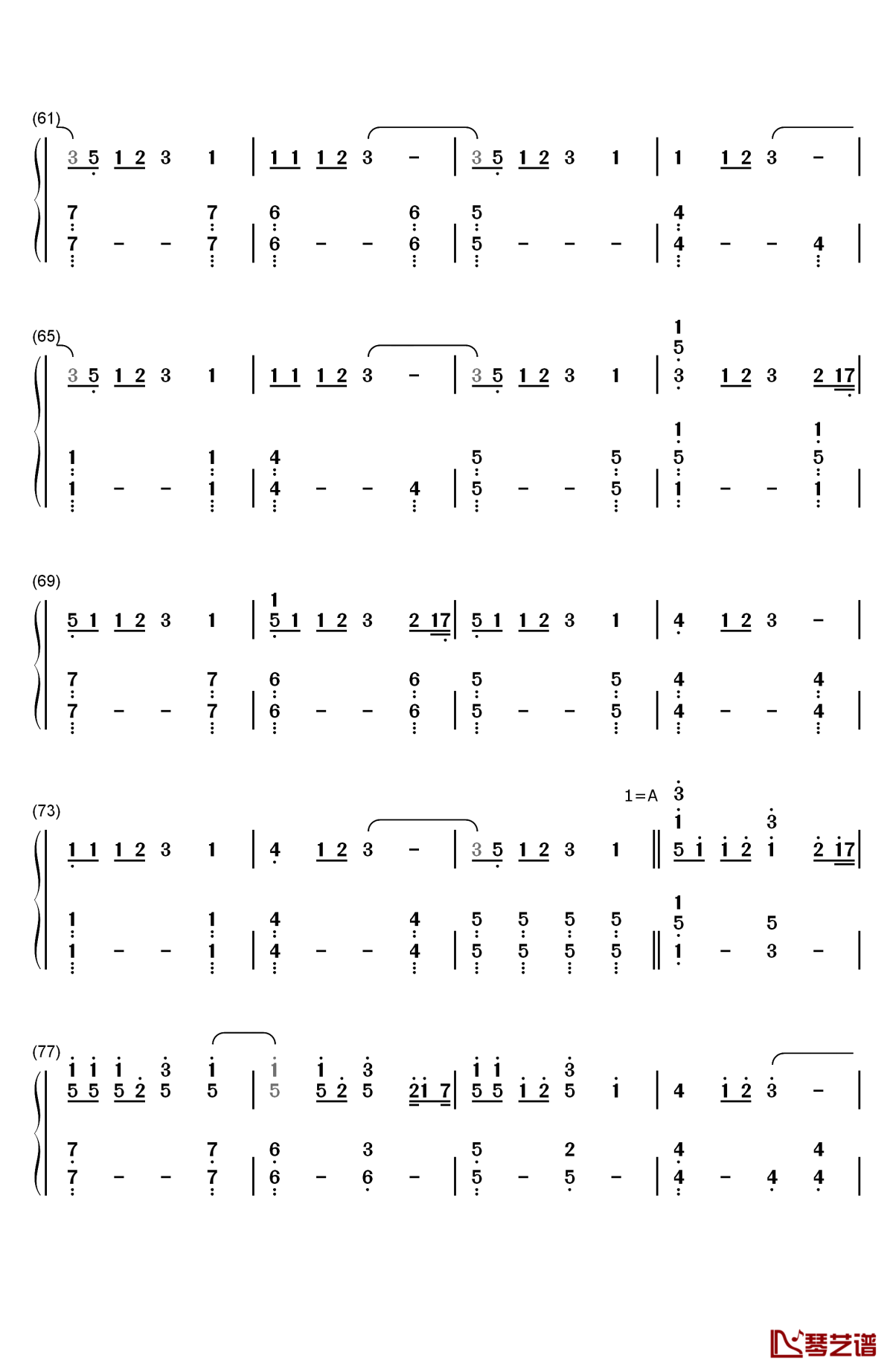 welcome to the black parade钢琴简谱-数字双手-my chemical romance4