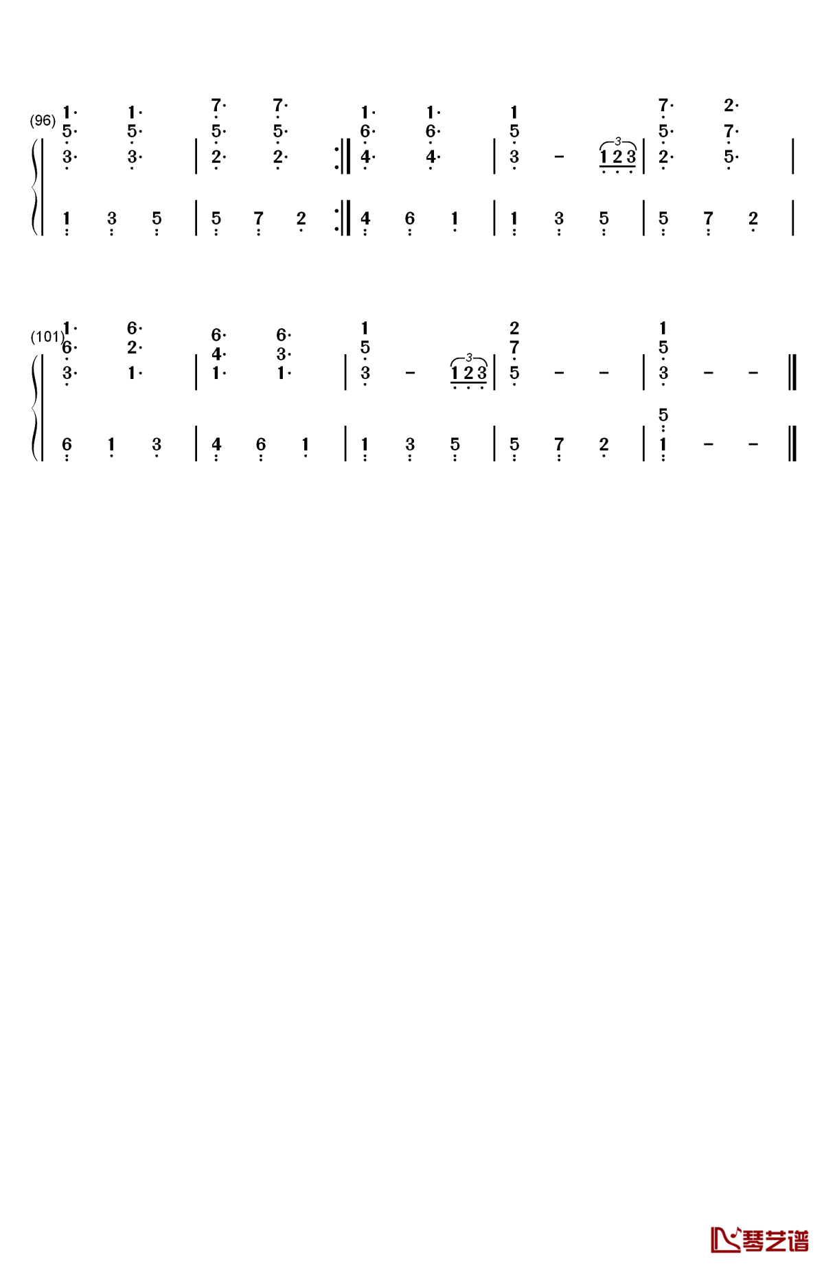 a drop in the ocean钢琴简谱-数字双手-ron pope5