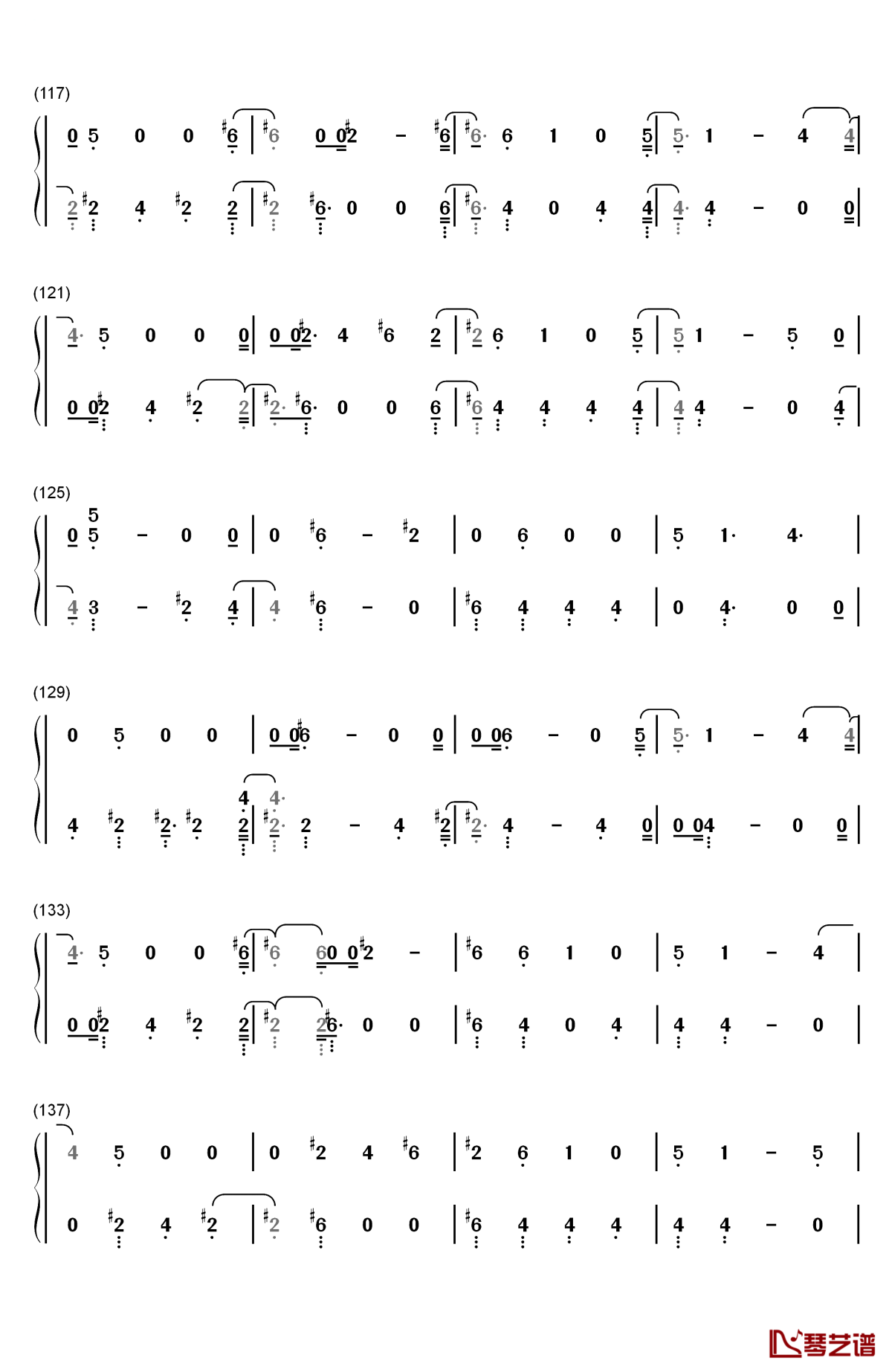 man of the woods钢琴简谱-数字双手-justin timberlake6