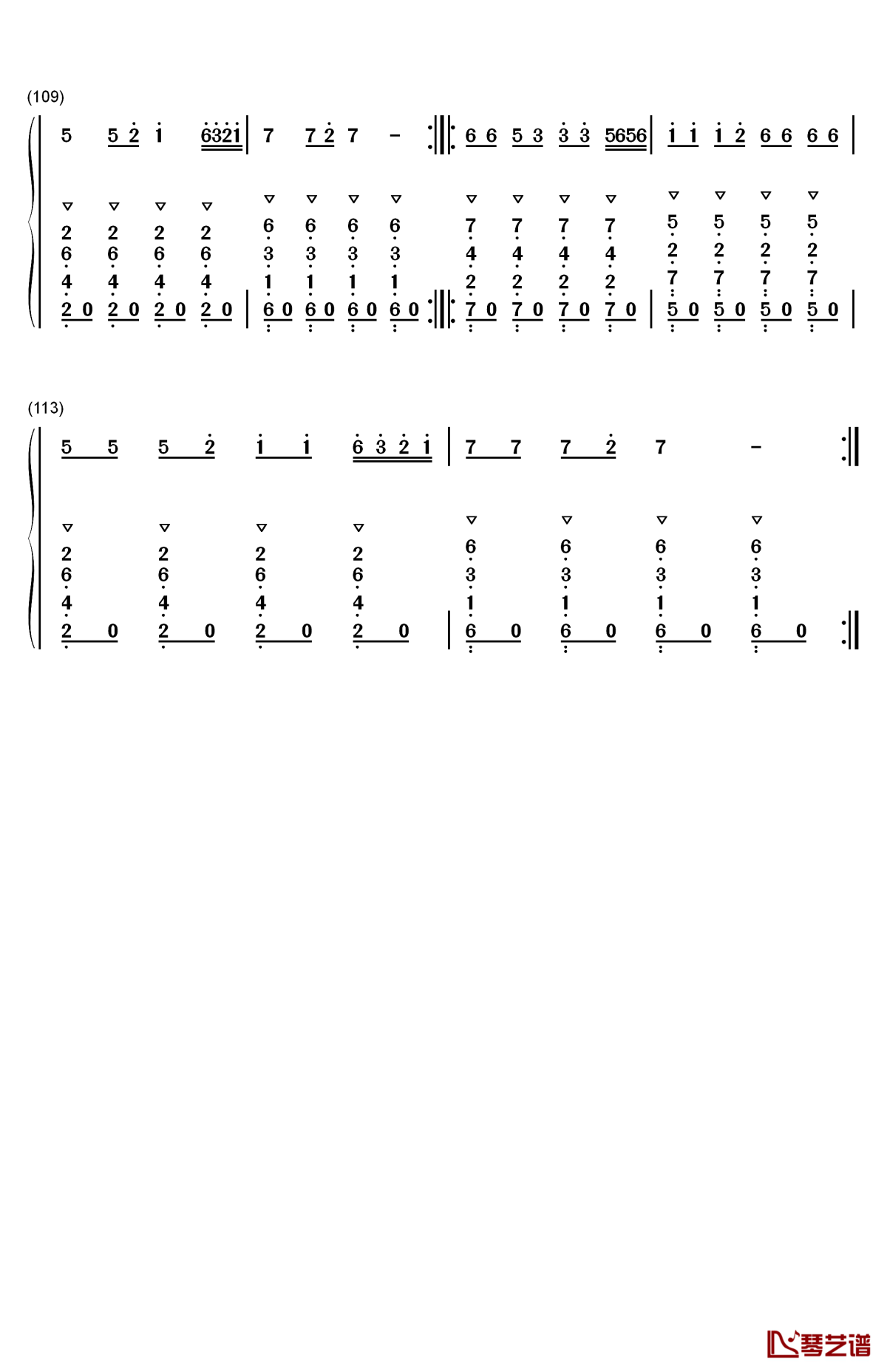 the spectre钢琴简谱-数字双手-alan walker8