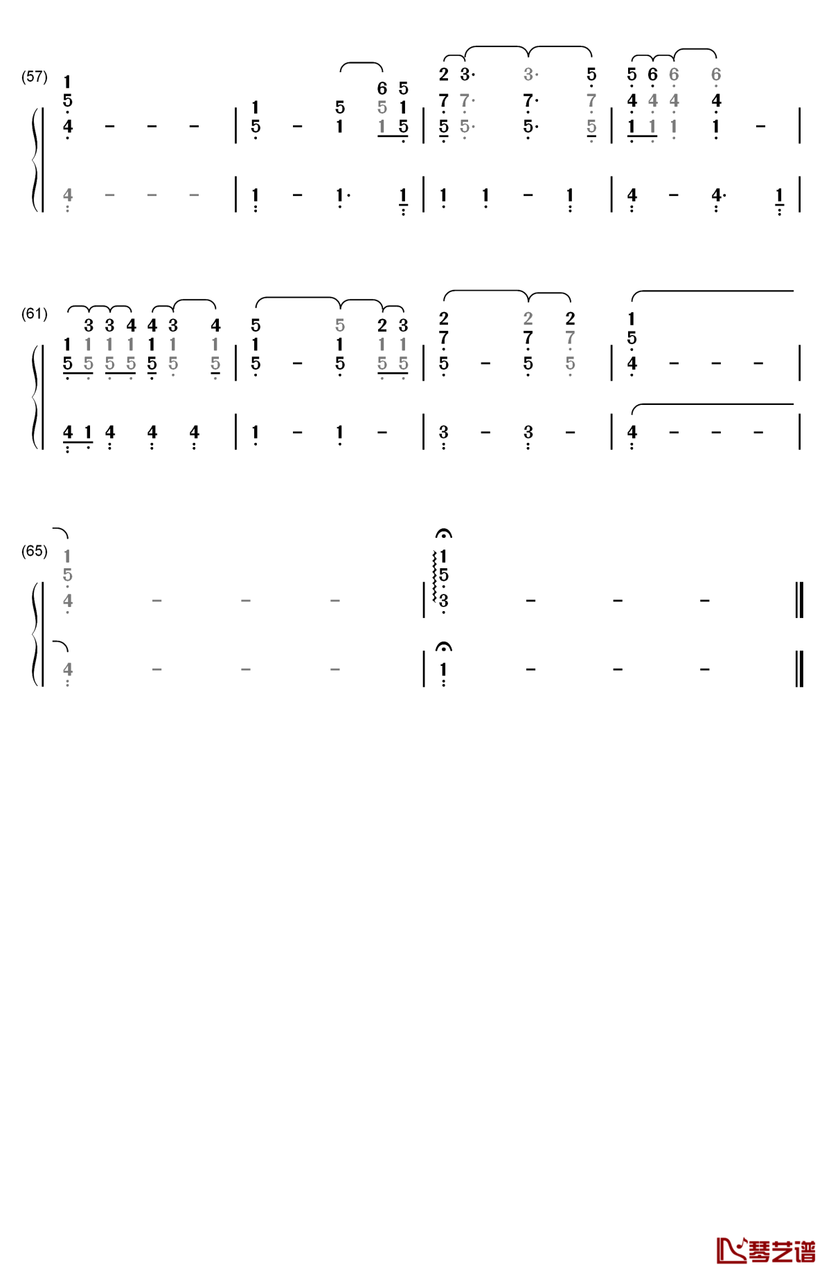 breaking your own heart钢琴简谱-数字双手-kelly clarkson4