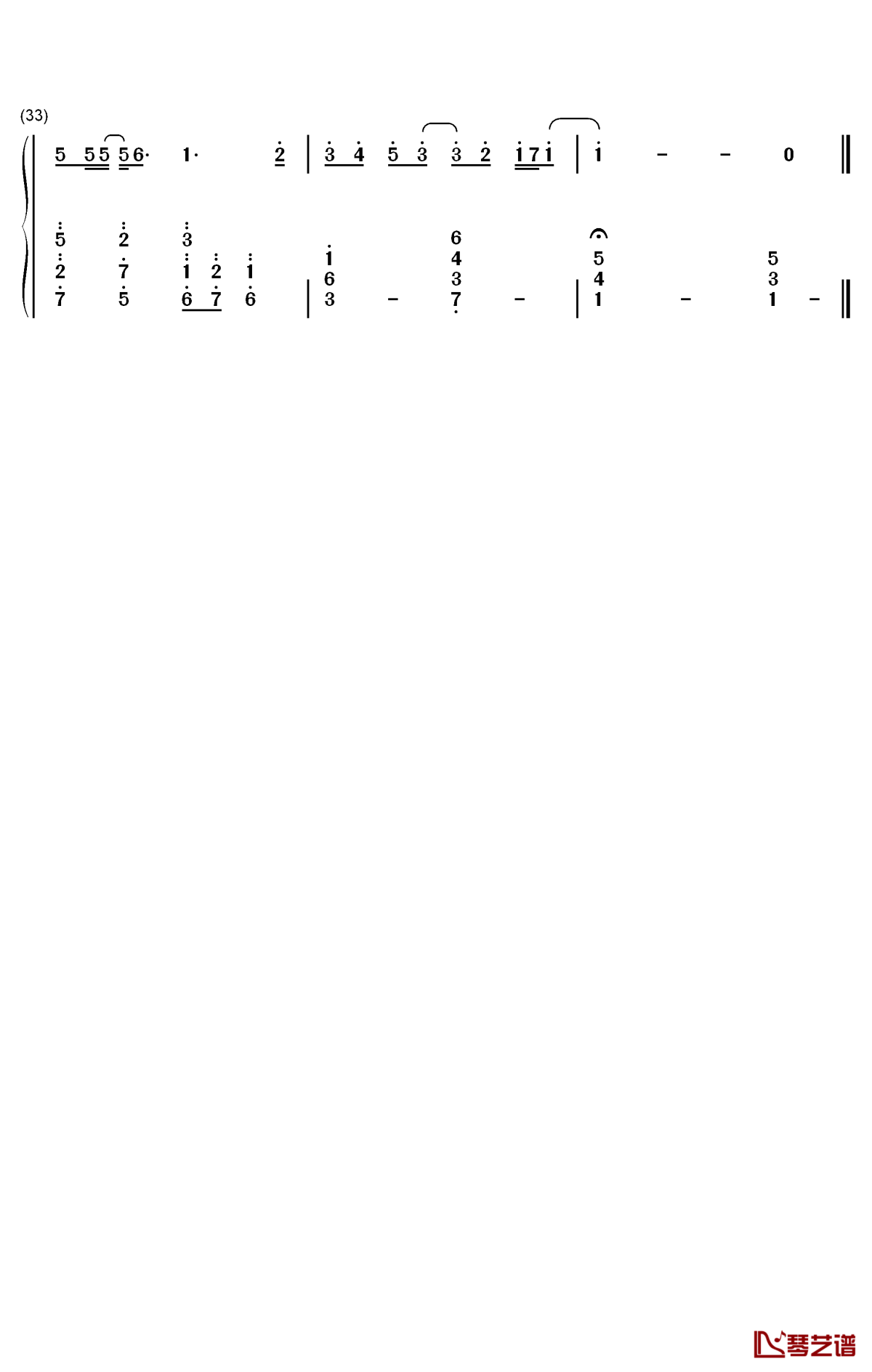 異人たちの時間钢琴简谱-数字双手-楠木灯3