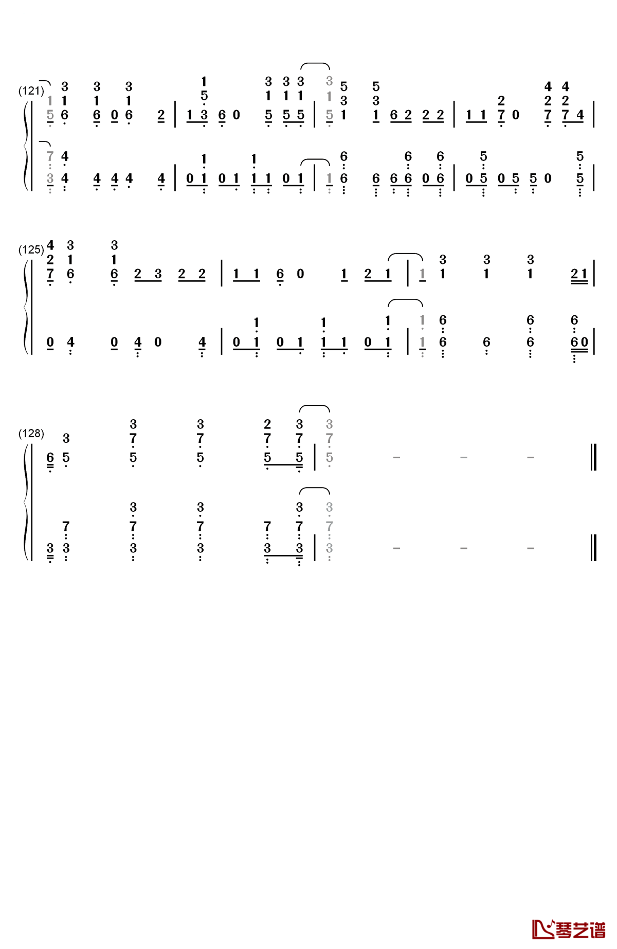 high hopes钢琴简谱-数字双手-panic! at the disco7