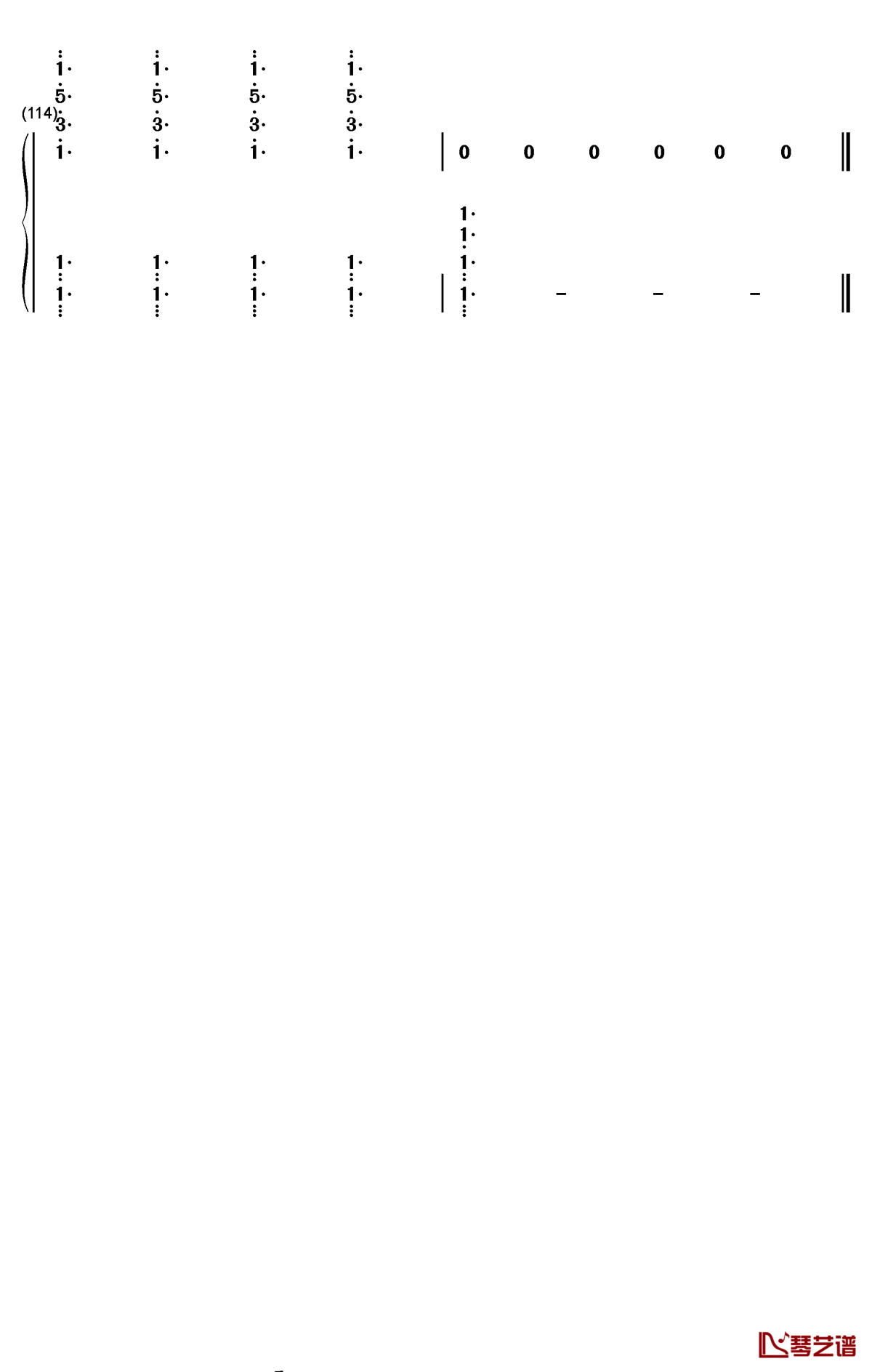 sogno di volare钢琴简谱-数字双手-christopher tin7