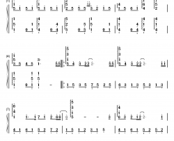 sentimental steps钢琴简谱-数字双手-μ's