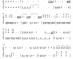 reflections of passion钢琴简谱-数字双手-雅尼