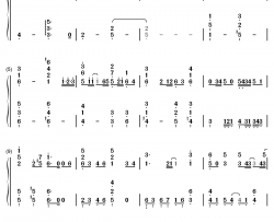 ココロソマリ钢琴简谱-数字双手-水濑祈