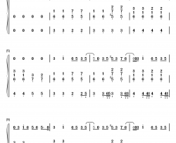 try钢琴简谱-数字双手-asher book