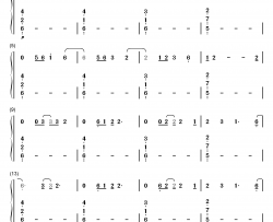 mercy钢琴简谱-数字双手-shawn mendes