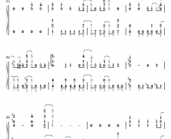 step by step up钢琴简谱-数字双手-fourfolium