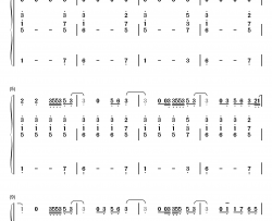 just a little bit of your heart钢琴简谱-数字双手-ariana grande