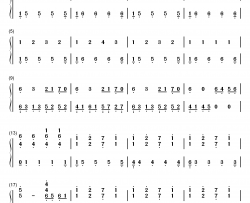 falling slowly钢琴简谱-数字双手-格伦·汉塞德  玛可塔·伊尔格洛娃