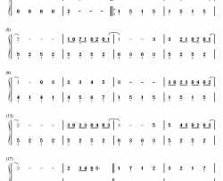 青春的约定钢琴简谱-数字双手-snh48