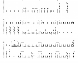 コレカラ钢琴简谱-数字双手-machico