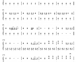 into happiness钢琴简谱-数字双手-phantogram