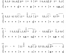 mamita钢琴简谱-数字双手-cnco