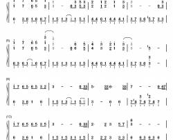 恋爱捉迷藏钢琴简谱-数字双手-snh48