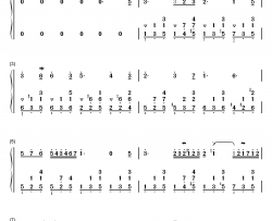 降e大调夜曲钢琴简谱-数字双手-肖邦