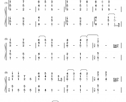 how long will i love you钢琴简谱-数字双手-ellie goulding