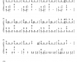 だから僕は僕を手放す钢琴简谱-数字双手-weaver