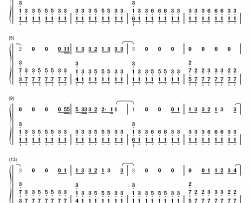 hello my love钢琴简谱-数字双手-westlife