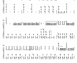 ひとりぼっちのモノローグ钢琴简谱-数字双手-森下千咲 田中美海 鬼头明里 黑濑优子