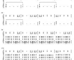 star sky钢琴简谱-数字双手-two steps from hell