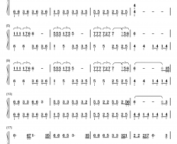 lost control钢琴简谱-数字双手-alan walker sorana