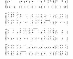 猎狐钢琴简谱-数字双手-汤普森