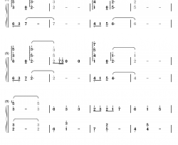 irreplaceable memories钢琴简谱-数字双手-秋之回忆6～t-wave～