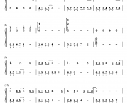 失落沙洲钢琴简谱-数字双手-徐佳莹lala