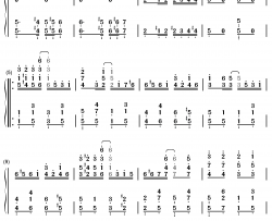 felicity rag钢琴简谱-数字双手-scott joplin