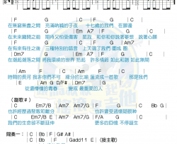 she《十七》吉他谱-马叔叔吉他教学-弹唱和弦谱