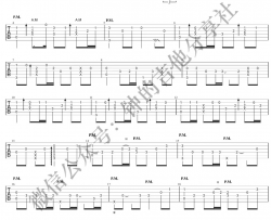七里香指弹谱 吉他独奏 周杰伦